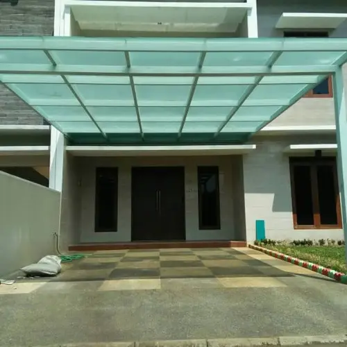 Kanopi Kaca Tempered 10mm di  tangerang